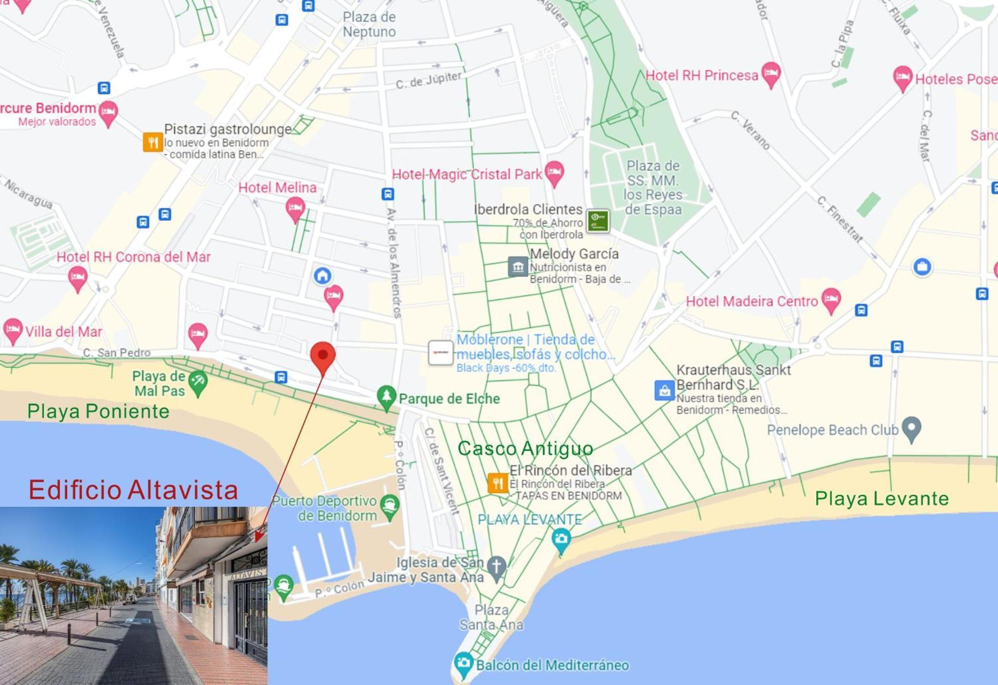 Apartament Altavista Benidorm Zewnętrze zdjęcie